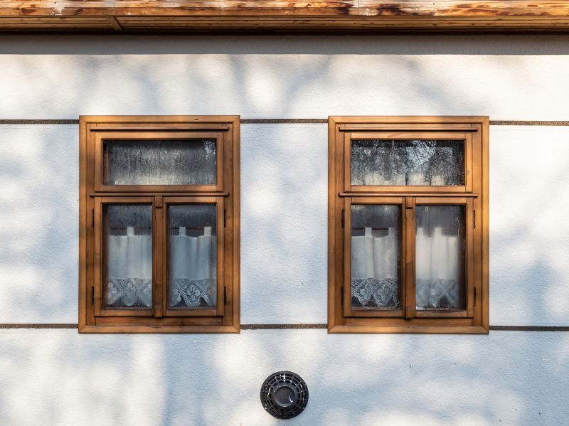 Home with Decorative Window Frames